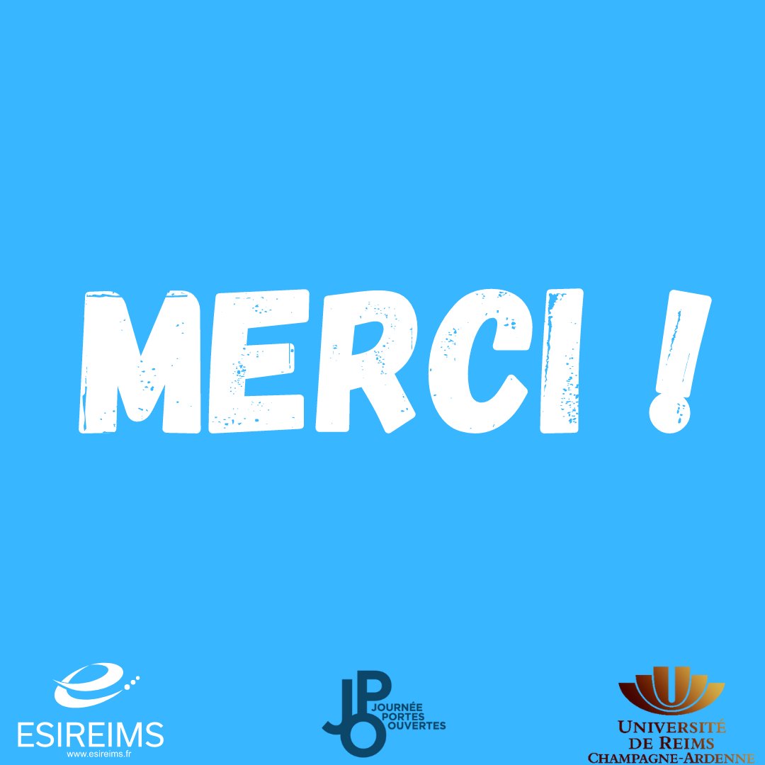 ESIReims's tweet photo. L'#ESIREIMS tenait à remercier l'ensemble des élèves, enseignants et personnel ayant contribués à la réussite de cette Journée Portes Ouvertes !
Nous remercions également les visiteurs 😁
@GuillaumeGelle @universitereims https://t.co/BhEPKATUNm