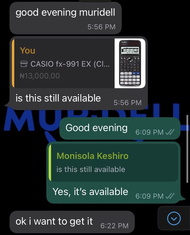 MuridellNigeria's tweet photo. Need Quality and Original Casio Scientific Calculators like Monisola? Feel Free to send us a DM or Visit our website, https://t.co/kUanmZuysC

#muridell #muridellnigeria #quality #casio #fx991ex #classwiz #study #learn #maths #engineering #statistics #knowledge #ecommerce #tech https://t.co/377tyc8kOW