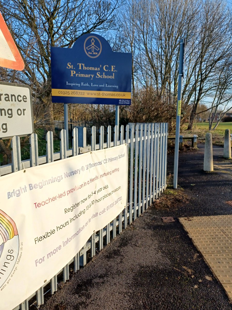 First stop this morning was St Thomas Primary followed by foot patrol in the surrounding areas.

Good to speak to some local residents and discuss some reports of ASB from over the weekend.