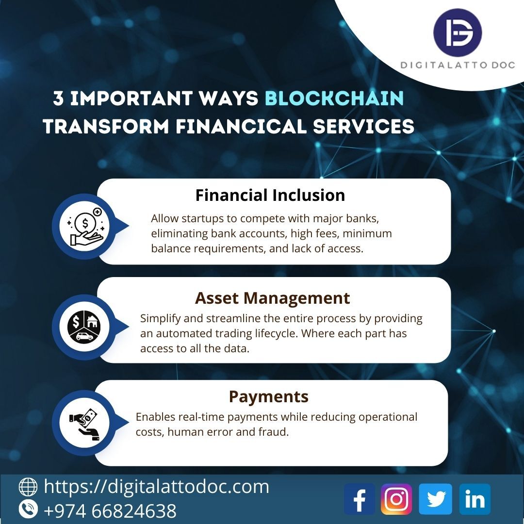 digitalattod's tweet photo. Blockchain can make the financial industry more transparent as users perform activities in public ledgers. This transparency can reveal inefficiencies such as fraud and lead to problem-solving that may mitigate financial institutions' risk.

If you are looking for blockchain serv https://t.co/qJE6jaGIde