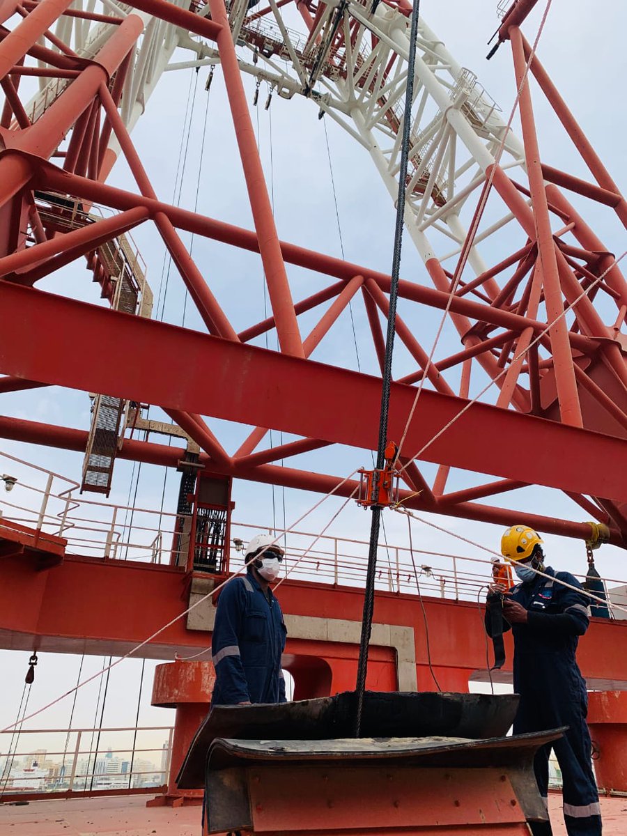 Aries_Engg_Insp's tweet photo. Aries conducted proof load testing and certification of 300 ton offshore crane using water bags and load cell.
Take a look to know more  https://t.co/RciuQ9sKEM
#liftingequipment  #inspectionservices https://t.co/rOFqqdP8lW