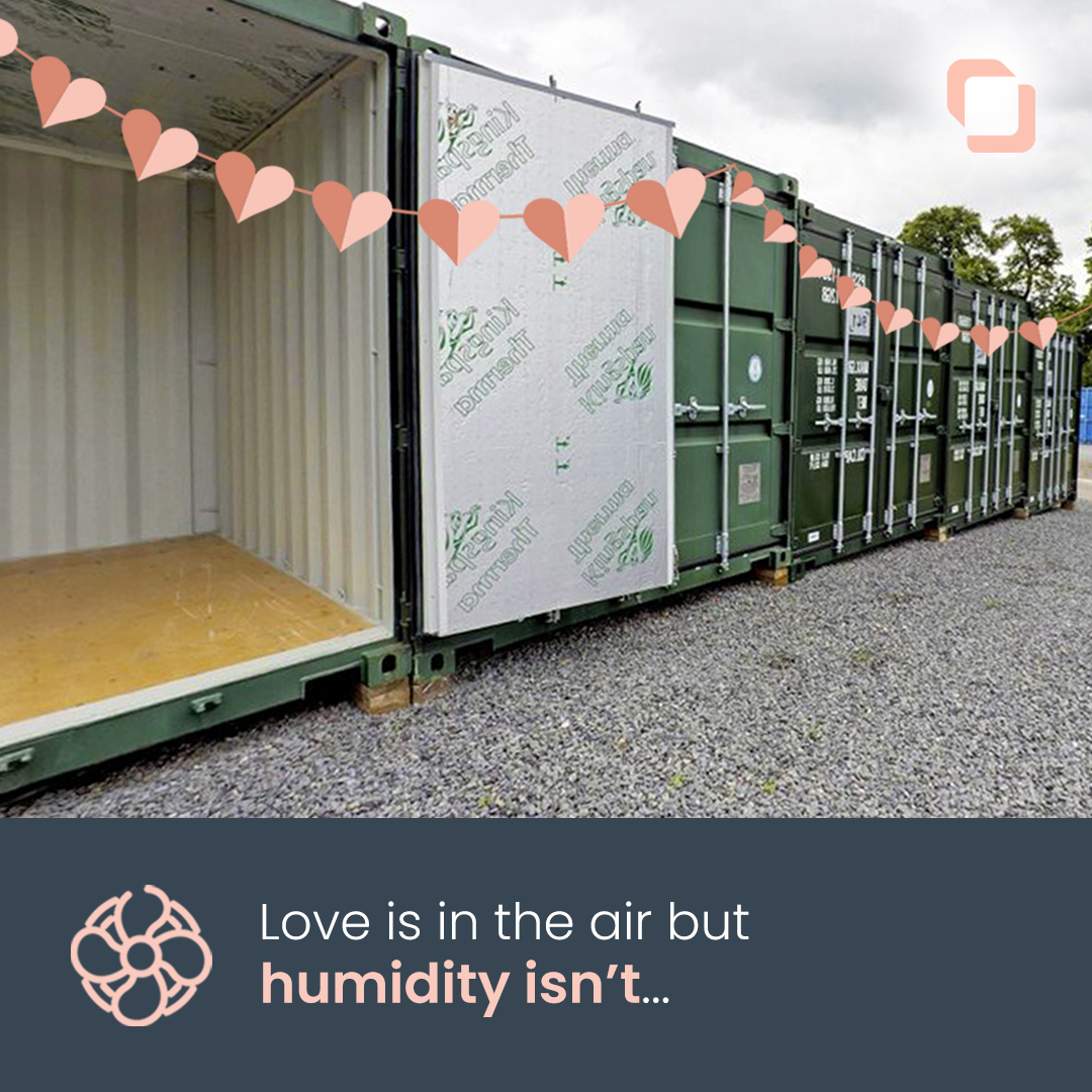 Love is in the air at Beyond Storage… but humidity certainly isn’t! 

All of our storage containers are equipped with a dehumidifier to ensure your belongings are always kept in perfect condition. 

Find out more about our units facilities here: beyondstorage.co.uk/facilities-ove…