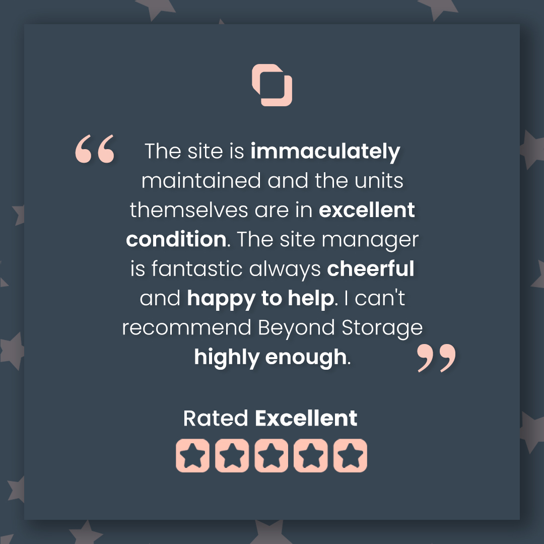 Don't just take our word for it!

Explore what our customers had to say about their self-storage experience with us reviews.co.uk/company-review…