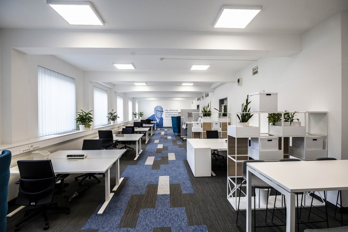 ai_elte's tweet photo. Pictures from a catalogue? No, the new #openworkspace of our new #department @ai_elte https://t.co/fc0WzQEtHQ