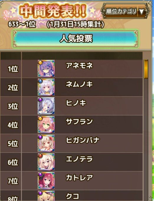 花騎士のtwitterイラスト検索結果