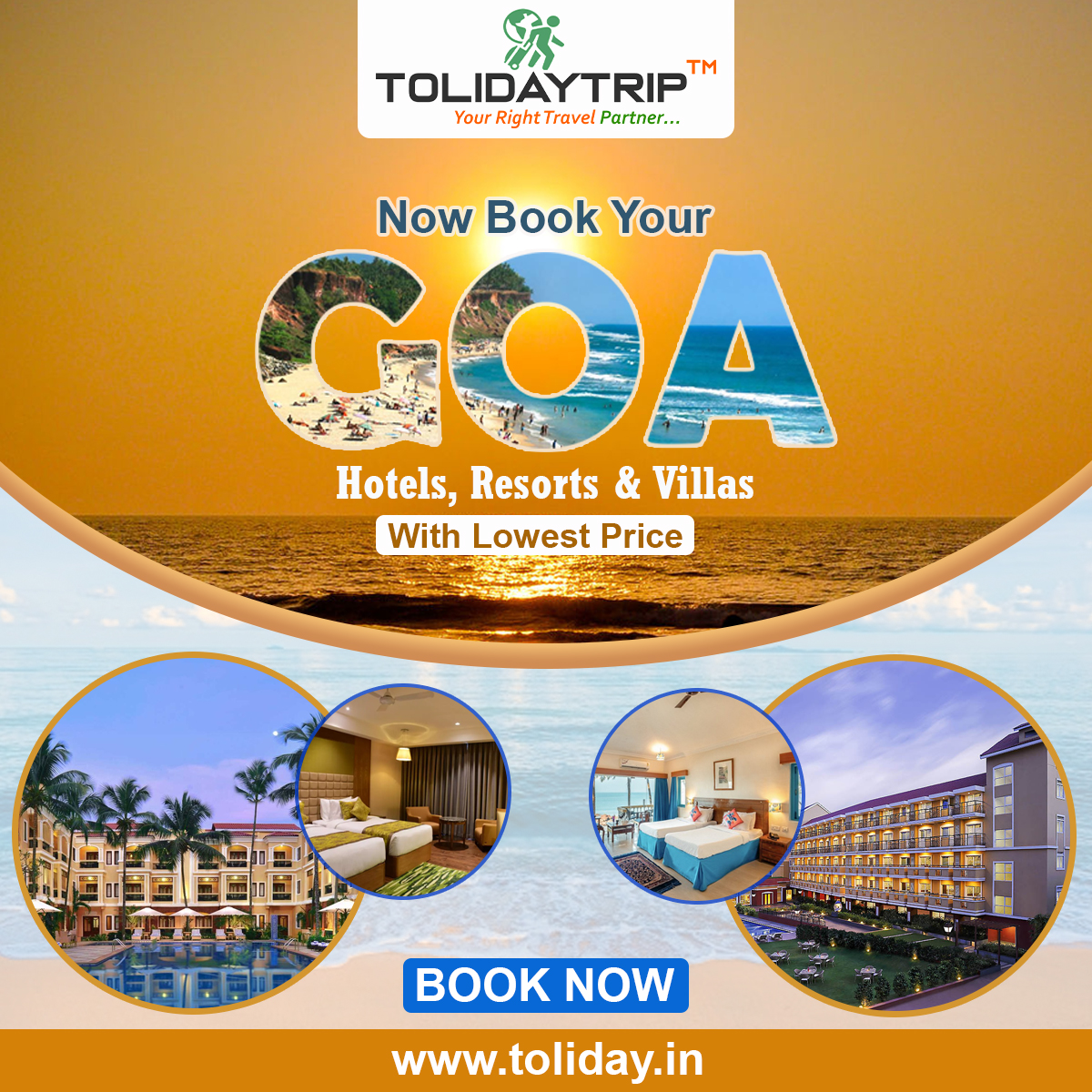 tolidaytrip's tweet photo. Toliday Trip- Now Book Your Goa Hotels, Resorts &amp; Villas with Lowest Price. Book your Hotel on https://t.co/Uw35v4h1qU #tolidaytrip #goa #tourpackages #hotels #resorts #villas #lowpriceguaranteed https://t.co/BYYipnPFAo