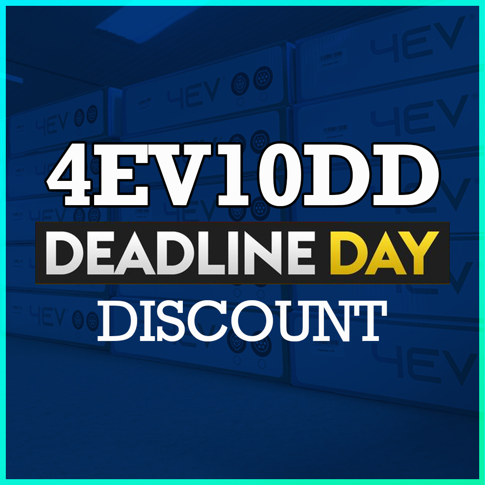 4EVCables's tweet image. It is #DeadlineDay and we're offering a one-time code per customer at 4ev.co.uk. If you require any #EV charging cables for Type 1 or Type 2 vehicles, get involved.

Use code '4EV10DD' for 10% off your order total. End 11.30pm tonight! #ElectricVehicles