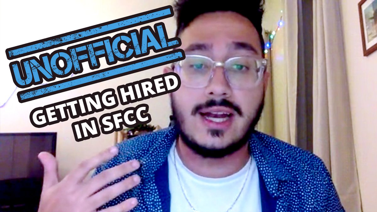 UnofficialSFCC's tweet photo. Episode #11 of Unofficial SFCC will be out Tomorrow at 6 AM ET.   We'll be talking with Alex Khan on Getting Hired in SFCC, including:

- US Market Salary Rates
- Skills &amp; Certifications in demand
- How COVID impacted Market
- Working for Agency vs. Brands
- and much more https://t.co/RmUyPingcG