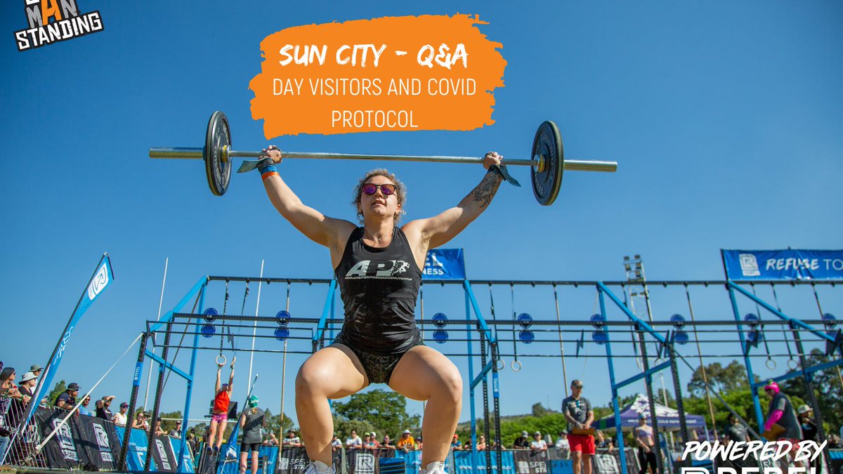 LMS360ZA's tweet image. SUN-CITY! Let’s get down to business. We have the answers to all your questions regarding our #LMSsuncity event. More information on Facebook and Instagram. 

#LastManStanding #LMSCommunity #Fitness #FunctionalFitness
