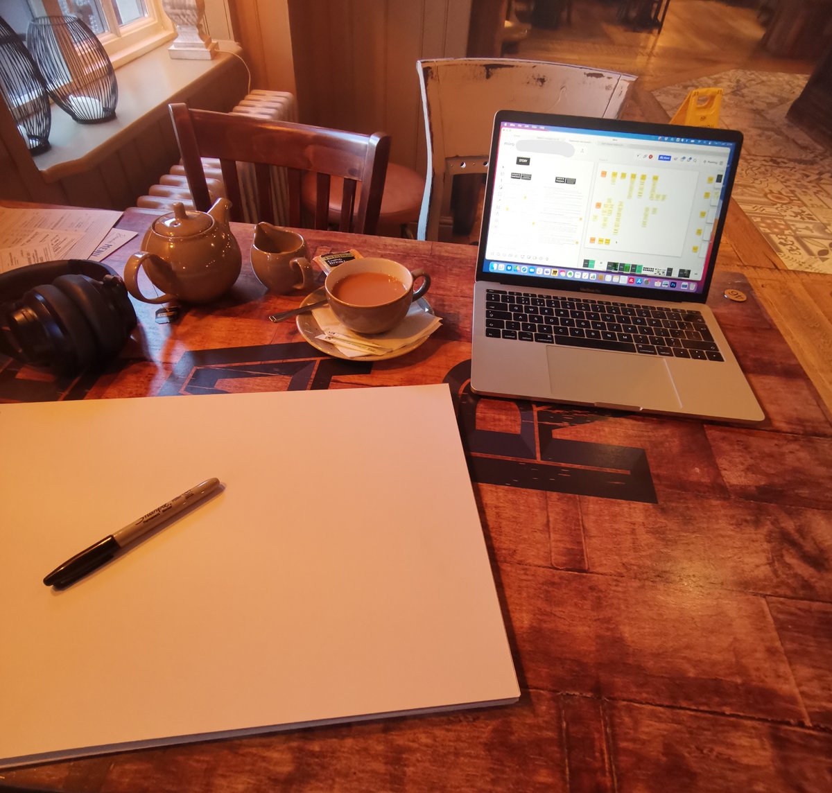 Did you know that research shows that the variety of stimuli in public places, like coffee shops, makes them a great place to do creative work? 

Recently, <a href="/yvayorston/">Yva Yorston (she/her)</a> has been putting this to the test, and is really feeling the benefits!

Where are you at your most creative?