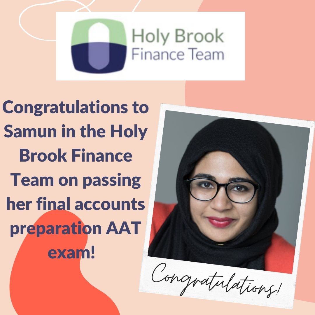 HolyBrookLtd's tweet image. Well done Samun!

#personaldevelopment #AATexam #smallbusinesssuccess