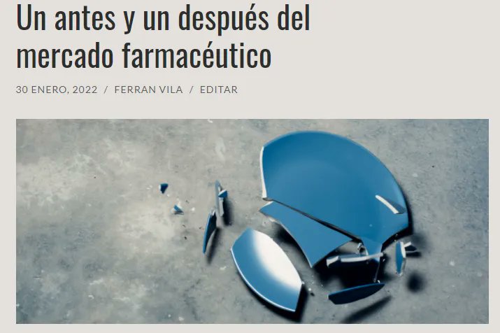 ferranvilaperez's tweet photo. En la historia reciente hemos visto cambios disruptivos que han transformado sectores enteros.
¿La industria farmacéutica podría ser uno de estos sectores?
Me lo pregunto en el último artículo de mi blog:
https://t.co/pcVa45Z4rh
#transformaciondigital #industriafarmaceutica https://t.co/j7OEqJtOpi