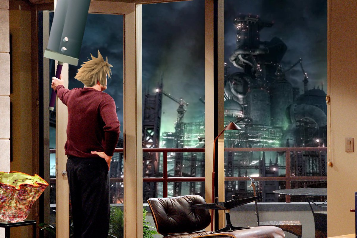 frasier_looking's tweet photo. #FFVII25th https://t.co/pOT9fBg0Ke