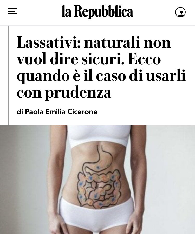 cucumba86's tweet photo. Oggi su @repubblica (Sezione Salute) insieme al Dottor @Firenzuoli facciamo il punto sulla sicurezza d’uso di certi lassativi 🌿💊🧑🏻‍⚕️ #lassativi #antrachinoni #cancro #larepubblica #unifi @UNI_FIRENZE 

https://t.co/qrtfVPSyMH https://t.co/pDeLuqKXwp
