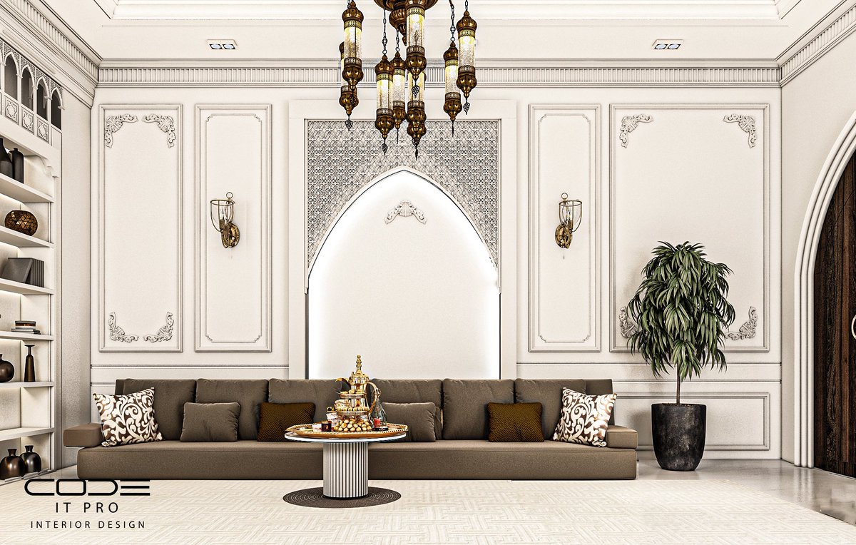 من أعمالنا في تصميم غرفة مجلس رجال علي التراث اسلامي تصميم عصري و مميز بالوان رائعة مع النقاشات الاسلامية المختلفة.

#تصميم_داخلي #ديكورات #ديكورات_داخلية