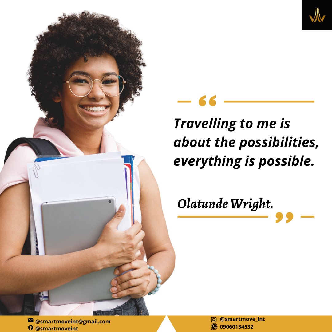 smartmoveint's tweet photo. Everything depends on the power of the mind. When there is a will, there is always a way. It's the beginning of a new week to actualise your dream to study in abroad.
Our team is here to assist you on that journey and make it a reality.

#studyabroad# #studyinuk# #studyinabroad# https://t.co/4Egw5sqXib