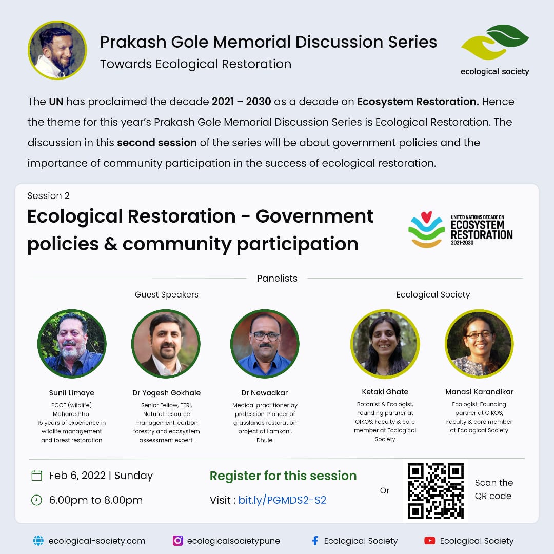 Ecological Society, Pune tweet media