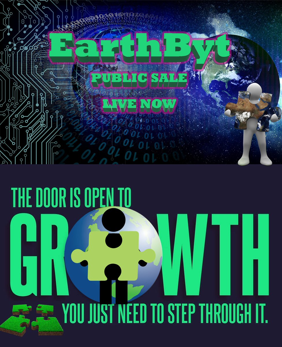EarthByt Presale!!
A Net-zero token and NFT marketplace on the BSC.

🌎3% holders distribution 
🌍2% liquidity, 1% burn, 
🌏2% carbon fee, 2% M &amp; D
🚫🐳 Anti whale wallet limit
✅ KYC, Audit, and doxxed
✅ Community voting 

pinksale.finance/#/launchpad/0x…
👆👆👆Presale live 👆👆