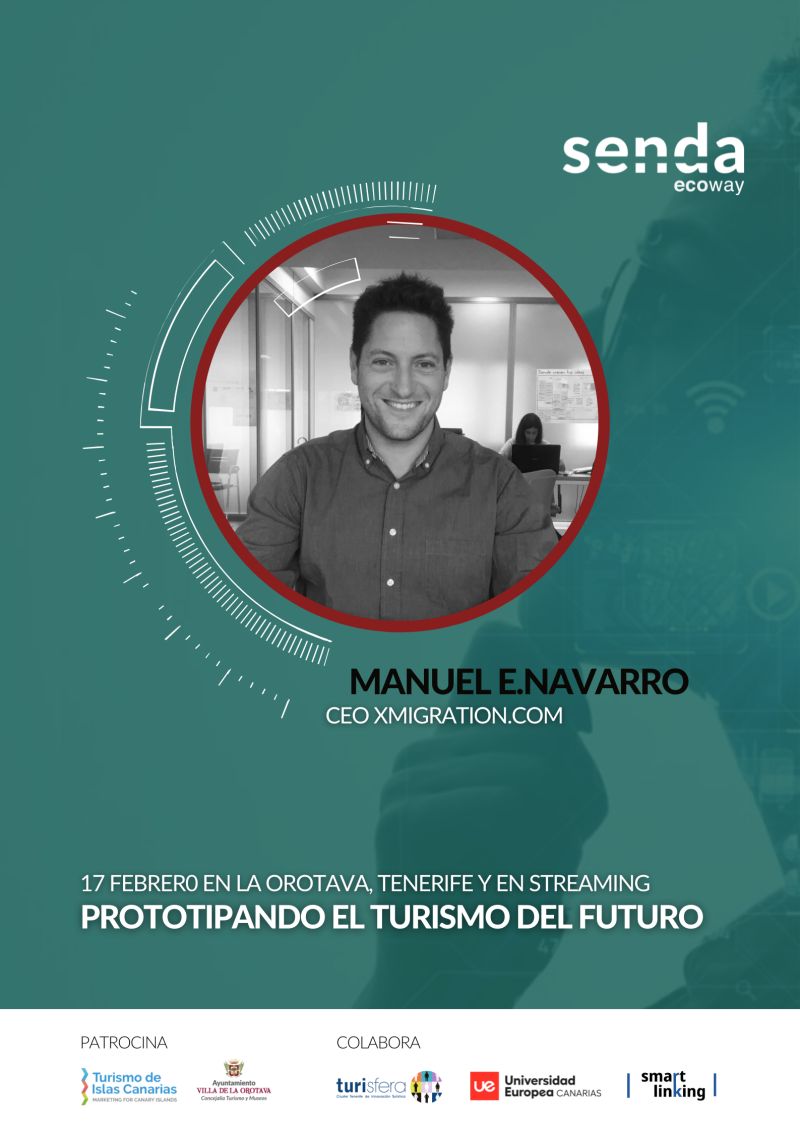 xmigrations's tweet photo. @SendaEcoway organiza el foro "Prototipando el futuro del turismo" y cuentan con @xmigrations, a participar de las tendencias post-pandemia y de cómo imaginamos el turismo del futuro. El evento tendrá lugar en La Orotava, Tenerife. O vía online desde su web el 17 de Febrero. ♻️ https://t.co/Wrc7CbQIYL