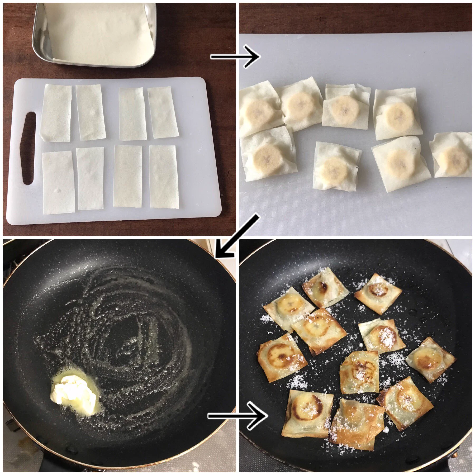 材料4つで簡単に作れる！？「パリパリバナナ」の作り方！