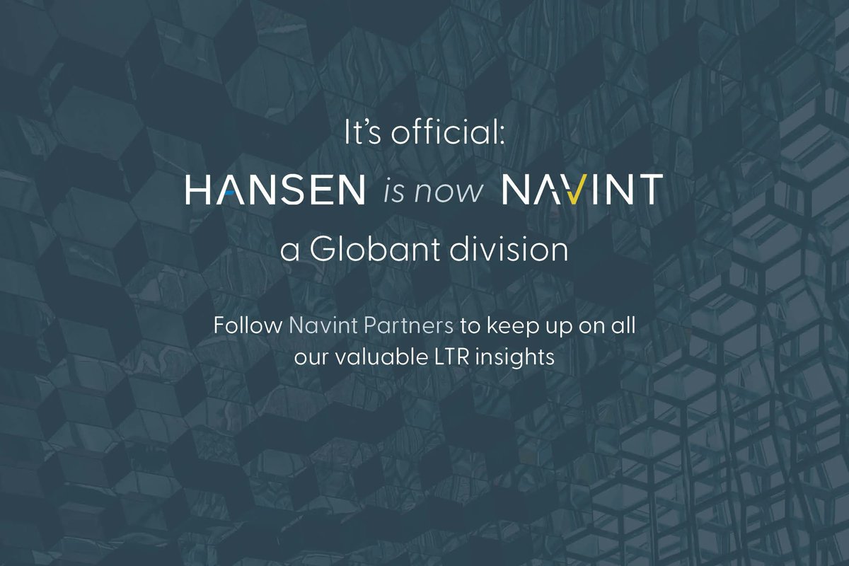 It’s official ✨ Hansen is NOW Navint ✨

We hope you continue to follow our team via <a href="/navintllc/">navintllc</a> for the latest in #LeadtoRevenue transformation, #valuableinsights &amp; new #jobpostings. We will no be longer be posting to the Hansen channels. See you over on Navint 😊 #navintfamily