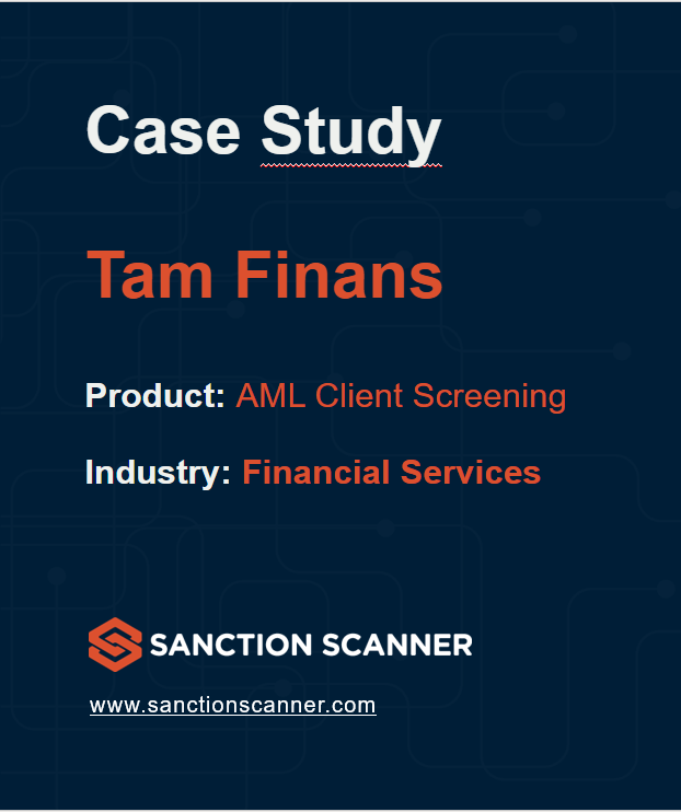 SanctionScanner's tweet photo. The case study mentions how Tam Finans complies with the regulations of AML regulators and how with the AML Client screening solution, it performs scans quickly, reducing workload and false positives.
#casestudy #amlsolution #financialservices #factoring
https://t.co/cYqnfbIV9D https://t.co/iPVJnS0VG4