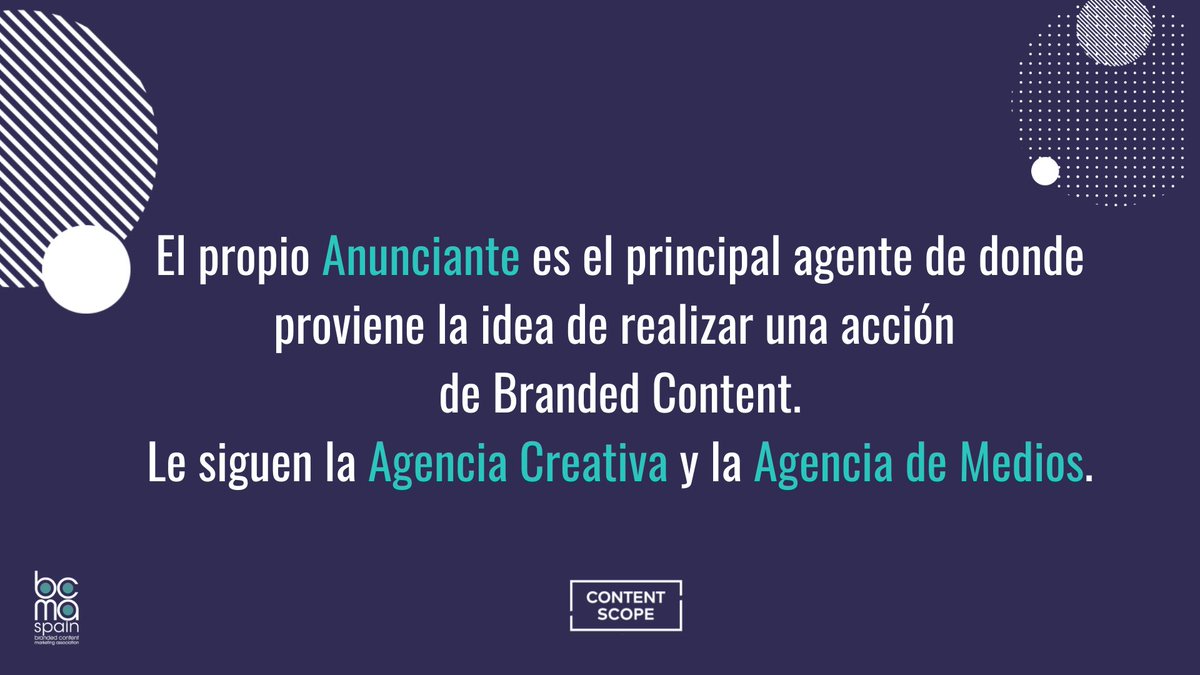 BCMA_Spain's tweet photo. ¿De dónde viene la idea de hacer acciones de Branded Content? Conoce los resultados de la VI Edición del #CONTENTSCOPE realizado por @SCOPEN_es para BCMA Spain
https://t.co/aDWpjoRTmG https://t.co/2yEasyQStA