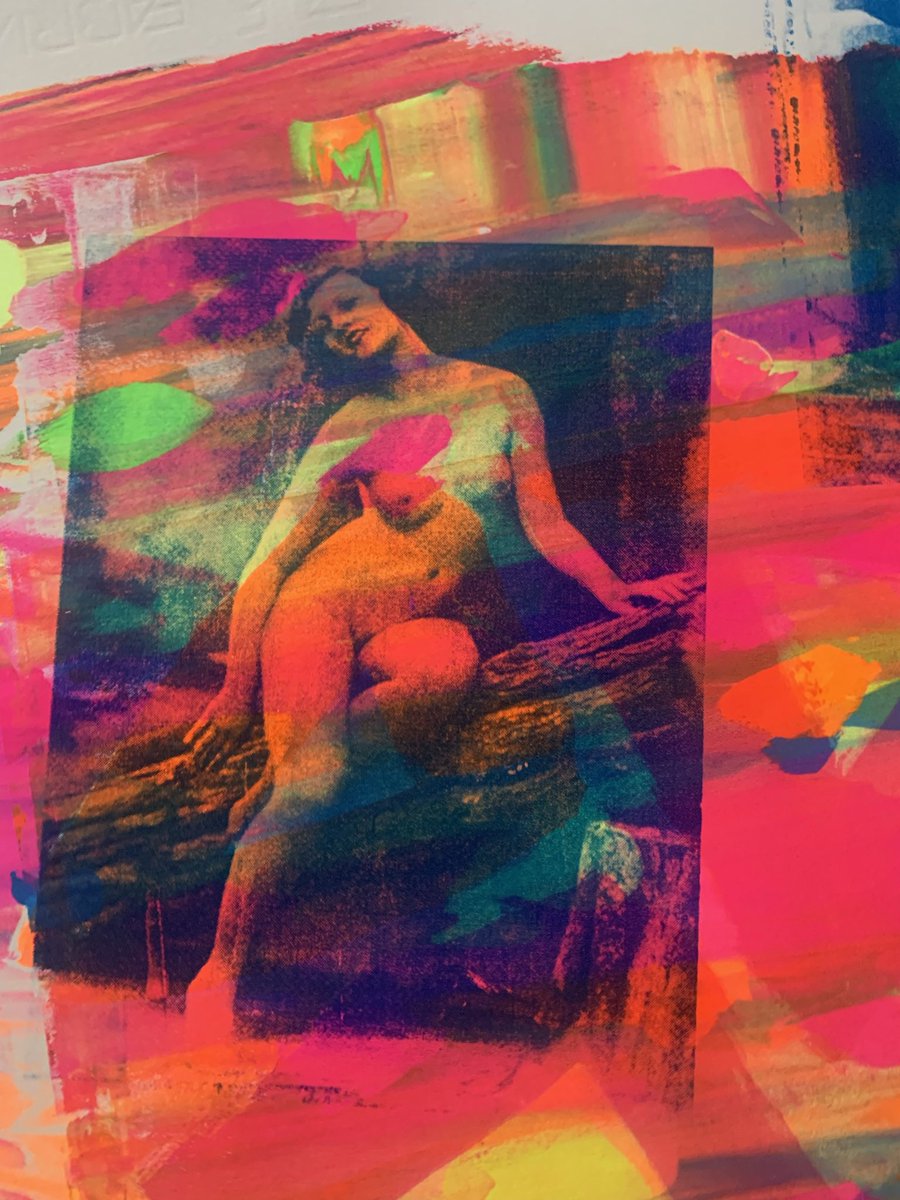 montezmakes's tweet photo. A little sneak peak of what is coming the brightest most eye popping neon babes .. these screenprints will shortly be #nftart stay tuned for drop deets #NFTartist #NFTCommunity #newNFTs #openseaart #ElrondNFT #Metaverse #cryptoart https://t.co/bTI6s3MlaG