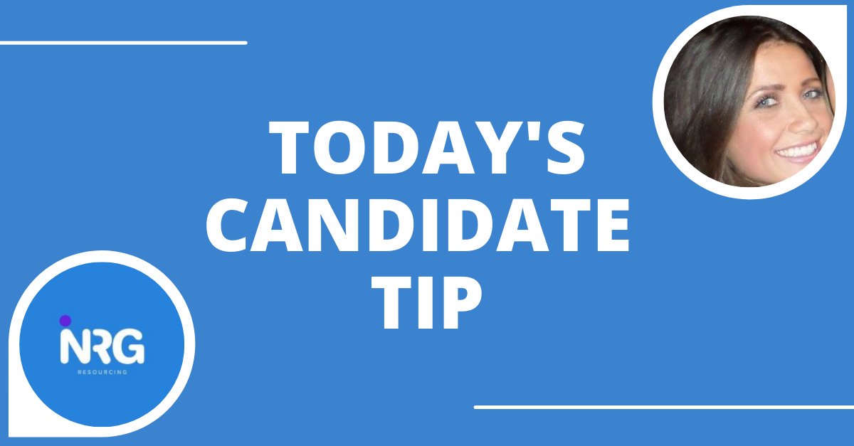 NRGResourcing's tweet photo. 💡 Candidate tip of the week: search for yourself on Google!
😱 If a recruiter is thinking of interviewing you, or maybe is on the verge of making you a job offer, what will they find if they choose to Google you?!
#candidatetips #jobsearch #mortgagebroking https://t.co/Tukbz56EPg