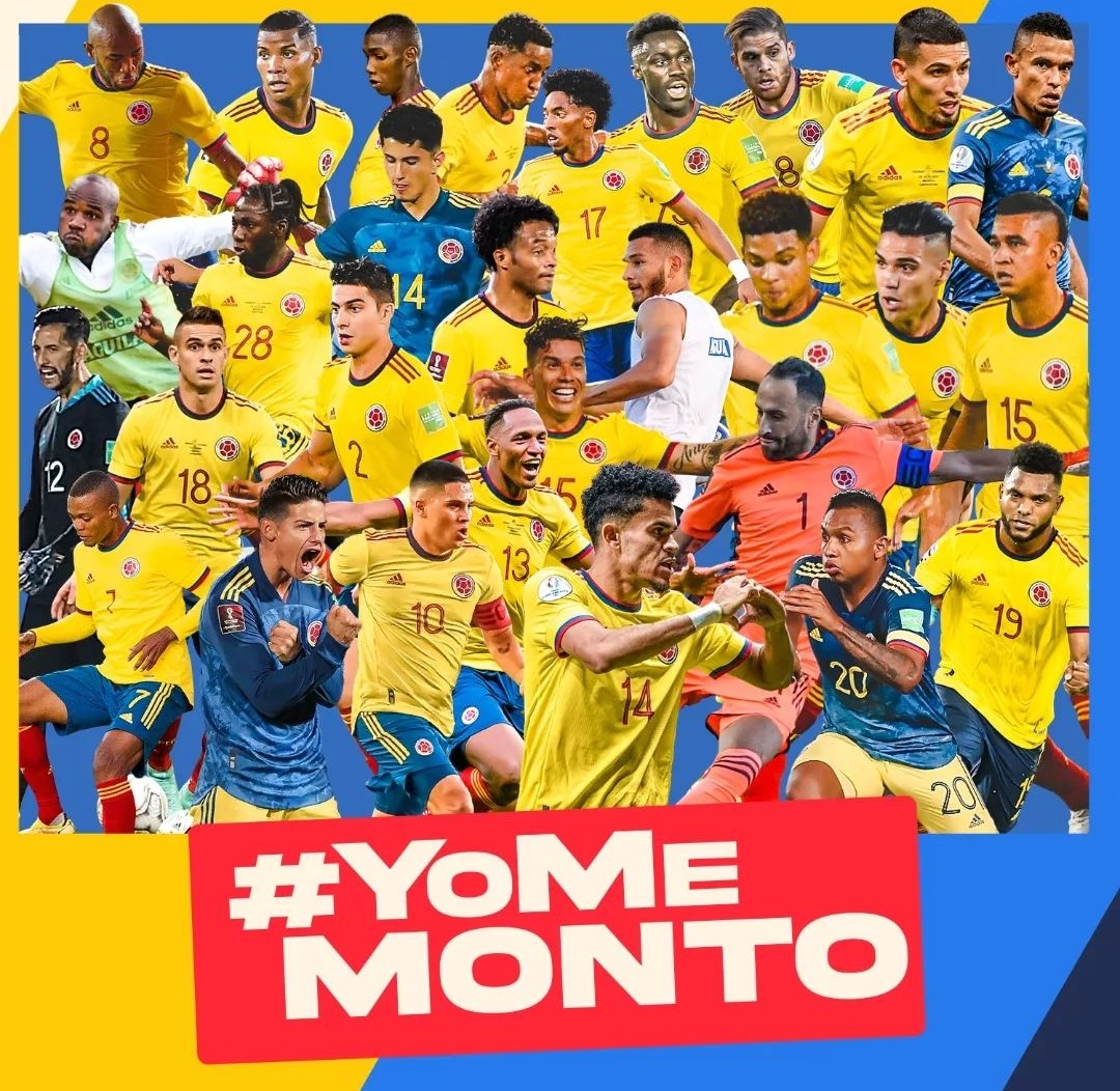 #YoMeMonto hasta la muerte con mi tricolor y sigo con la fé intacta somos grandes y mis muchachos son grandes <a href="/FCFSeleccionCol/">Selección Colombia</a>
