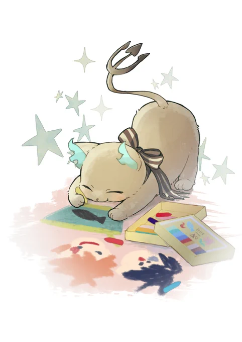 #今月描いた絵を晒そう
四枚選抜 