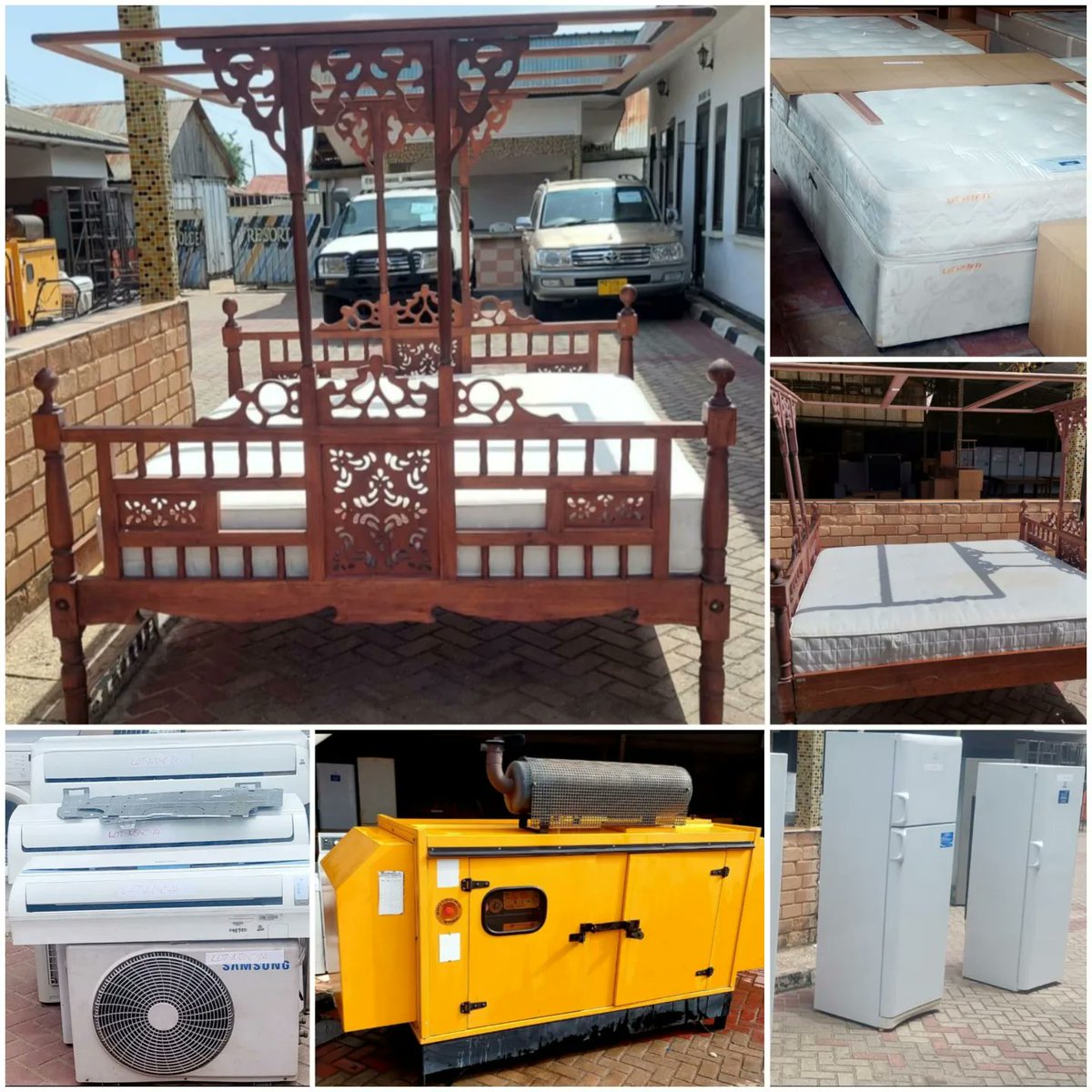 Uni_Auction's tweet photo. Ubalozi wa Switzerland, Norway na British High Commission utakuwa na mnada mkubwa wa Furniture za nyumbani naza Ofisini, Magodoro, Mafridge, Magari matano na Generator 63KVa. Universal Auction Centre kwa idhini tuliyopewa tutauza mali hizo siku ya jumamosi 05.02.22 kuanzia saa 4 https://t.co/ZfTBdCsJCI
