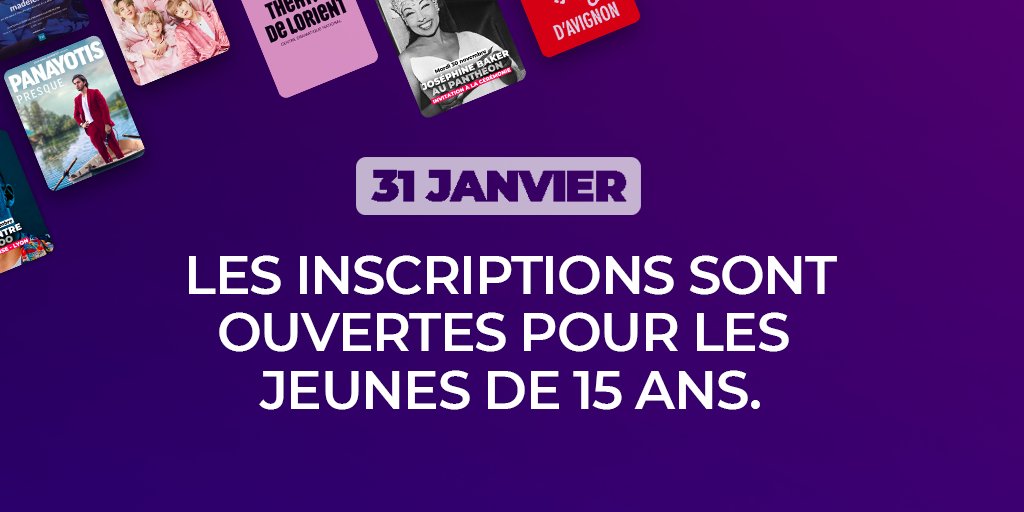 Les inscriptions au pass Culture pour les jeunes de 15 ans sont ouvertes depuis ce matin. Tous les jeunes entre 15 et 18 ans résidant en France métropolitaine et en Outre-mer sont désormais éligibles au dispositif et peuvent accéder aux milliers d'offres proposées sur l'appli.