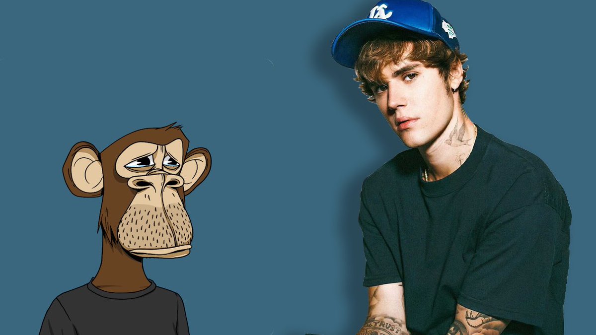 #JustinBieber tiene 619 #NFT’s de 49 colecciones y acaba de comprar el Bored Ape Yacht Club #BAYC #3001 por $1.29 millones, más del 300% por encima del piso marcado por la colección.