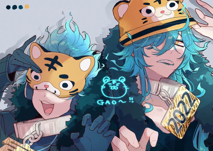 #今月描いた絵を晒そう
四枚選抜 