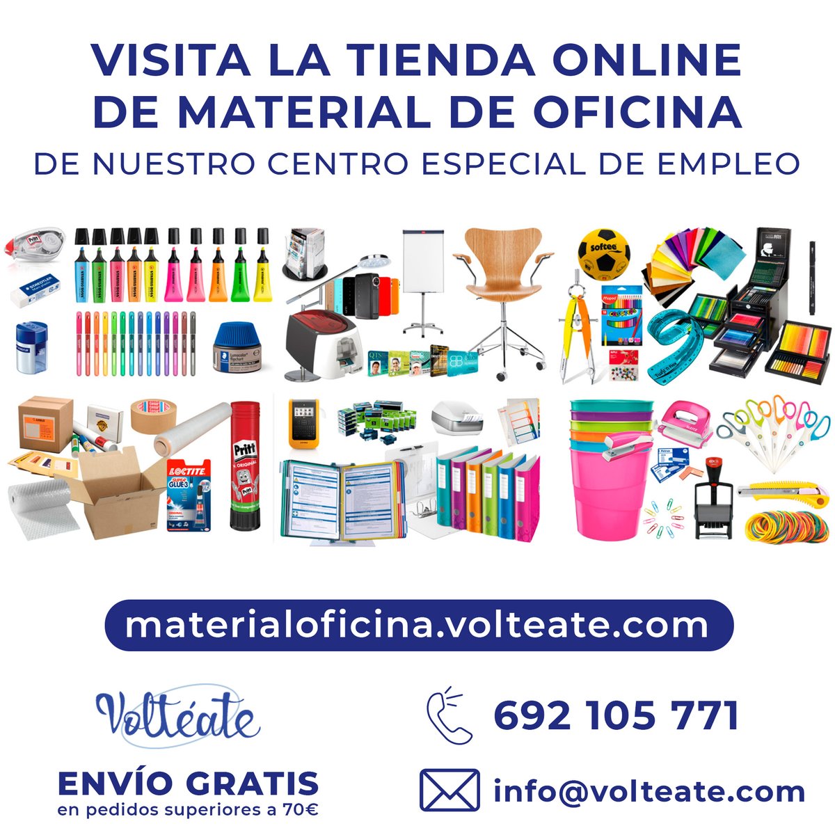CryptoDomAlts's tweet photo. 😉TUS COMPRAS VALEN X2
¿Cómo es eso?👇
💙Comprando en @VolteateCEE #colaboras con nuestra asociación. Los beneficios se destinan a crear #empleo de calidad para personas con #discapacidad.
🌐Visita https://t.co/4HUrW1g5LF
#TEA #Autismo https://t.co/9Ea1EOm37d
