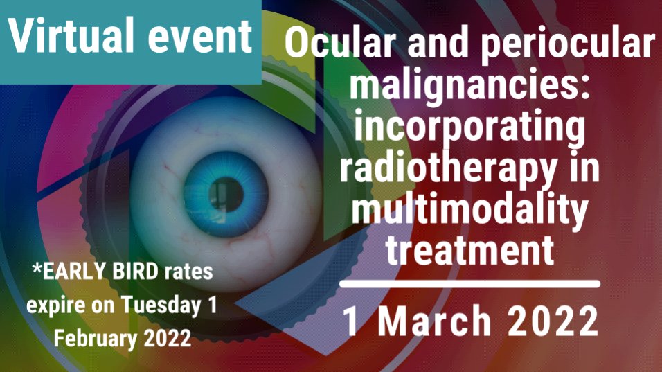 BIR_News's tweet photo. *LAST DAY* to take advantage of early bird rates and join us in learning best practice in invasive and non invasive management of #ocular and #periocular tumours at this virtual event! Learn more and book here - https://t.co/wn8btS3qbM @Healio_OSN @UCLeye @UCLMoorfieldsEd https://t.co/JOmjZQjraY