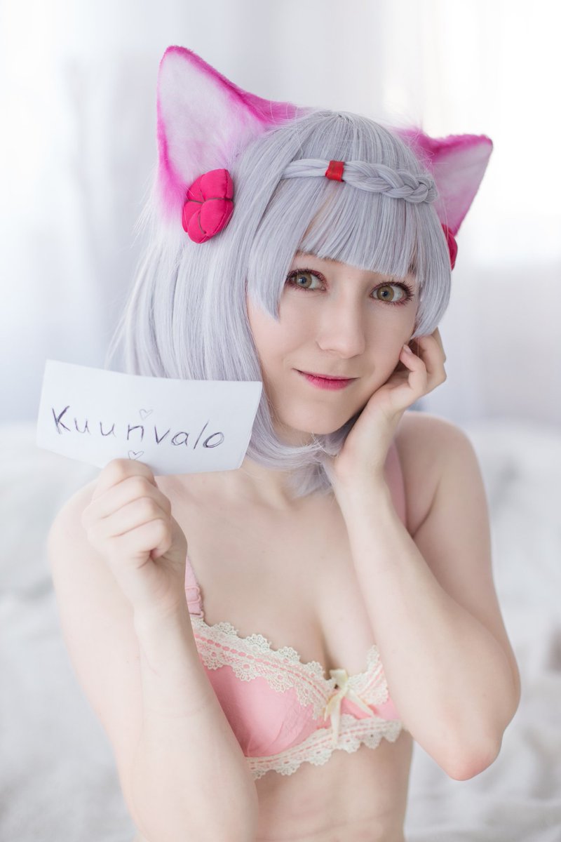 TekoArkrait's tweet photo. 💕I want to show some signs made for my followers💕

#onlyfans #GenshinImpact #cutecosplay #cute #noelle #neko https://t.co/KaEF10fhbL