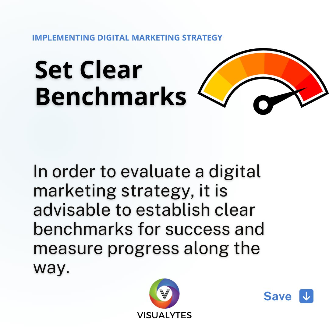 visualytes's tweet photo. How does your marketing team set benchmarks? Let us know in the comments below.

#visualytes #digitalmarketinggoals #marketingstrategy #benchmark #digitalmarketingstrategy #seostrategy #seoaudit #weboptimization https://t.co/3omkF3AHgU