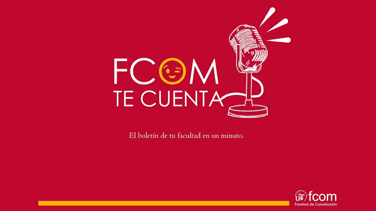 ¿Todavía no has escuchado la nueva entrega de #FComtecuenta? ¡Date prisa! Las noticias en audio difundidas por #redessociales de la #FCom <a href="/unisevilla/">Universidad de Sevilla</a>.

¿Te lo vas a perder? 

<a href="/DelegacionFcom/">Delegación Fcom</a> <a href="/CulturaFcom/">Aula de Cultura (Facultad de Comunicación)</a> <a href="/LabProCom/">LabProCom</a> <a href="/CallandoBocasOf/">Callando Bocas</a> <a href="/fenomen0lectura/">FENÓMENO LECTURA</a> @familiayourhome