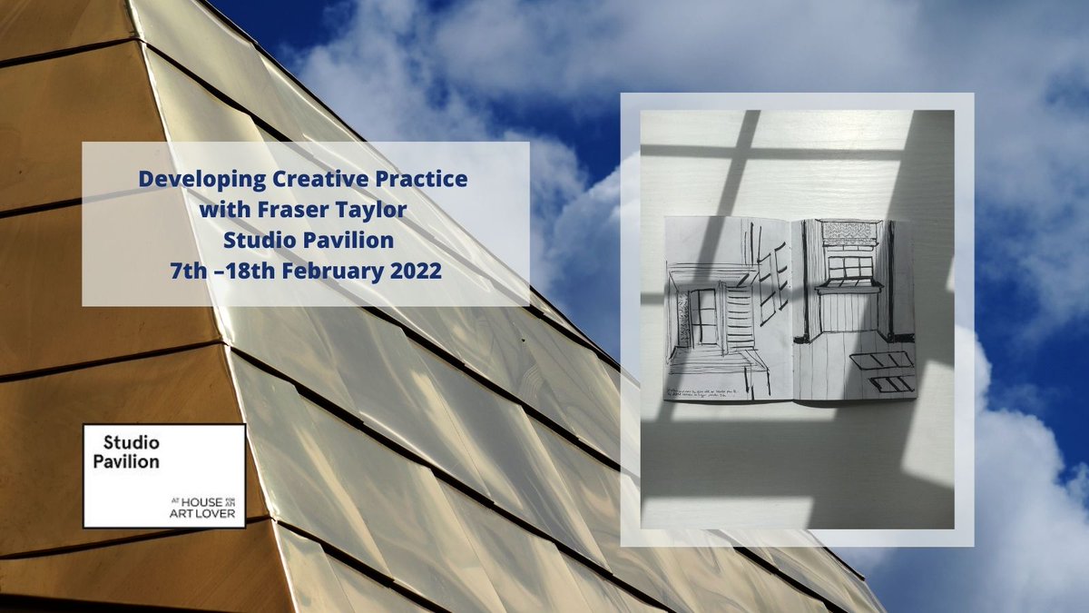There are a few places remaining for our 2 week workshop "Developing Creative Practice with Fraser Taylor" in the Studio Pavilion. Taking place 7th –18th February, click the link for full details and booking. bit.ly/34gmHLj
#glasgowart #frasertaylor <a href="/HouseArtLover/">HouseforanArtLover</a>