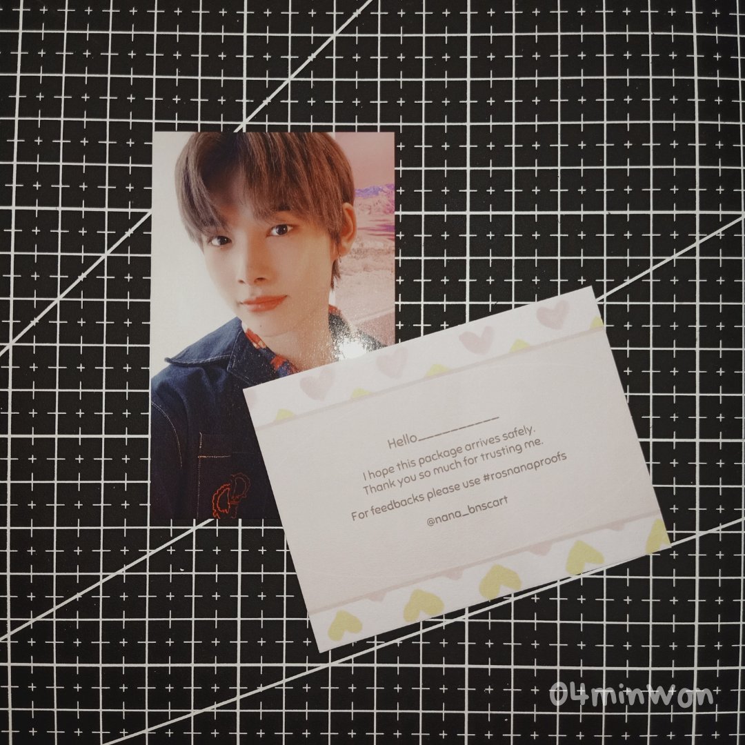 04minwon's tweet photo. ๊ฐ ๐ #mails4erk โป ๊ฑ
#rosnanaproofs
hello po @nana_bnscart ! ni-ki finally came home naa yaay! thank you po ulit for the giveaway prize <3 https://t.co/Ap0Doqf5Je