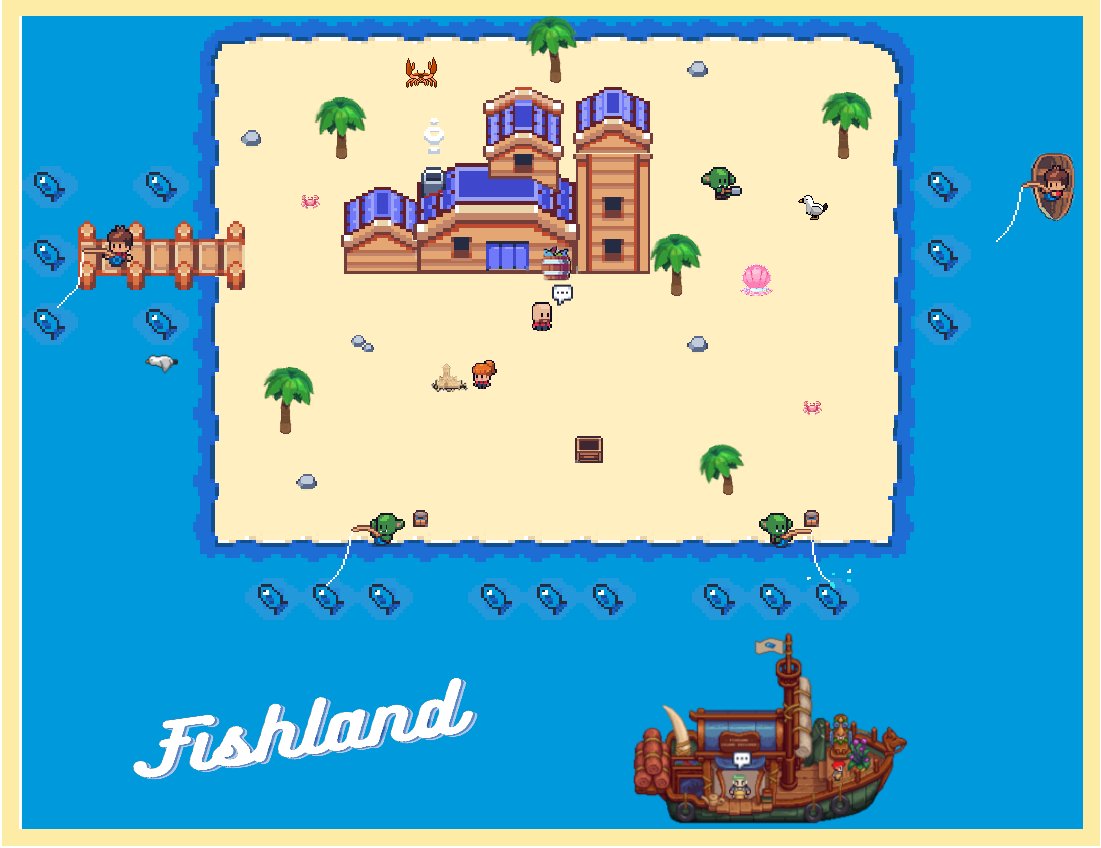 Hi, new P2E game  : fishland.io/home
If you like fishing, this game is for you !!!
You are early!
#NFT #PolygonNFT #maticnft #P2E #Play2Earn  #utilitytoken  #NFTCommunity