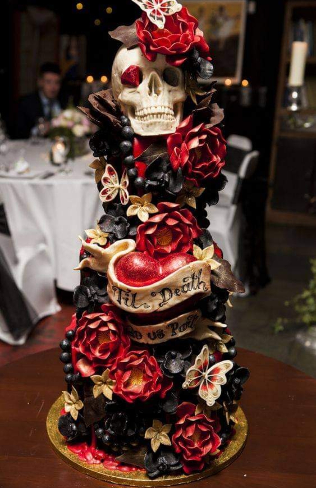 Happy Birthday Rose Gold Metal Cake Topper – Deezee Designs