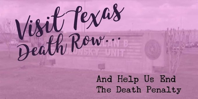 KarineOmry's tweet photo. When will the TX State Representatives visit death row? The 191 men housed there need help to change their unbearable "living" conditions! Weeks without rec, few showers and #SolitaryConfinement 365days/year! 
@moodyforelpaso @CarlOShermanTX @JasmineForUS @ACLUTx @ACLU https://t.co/LD26KFdSQp