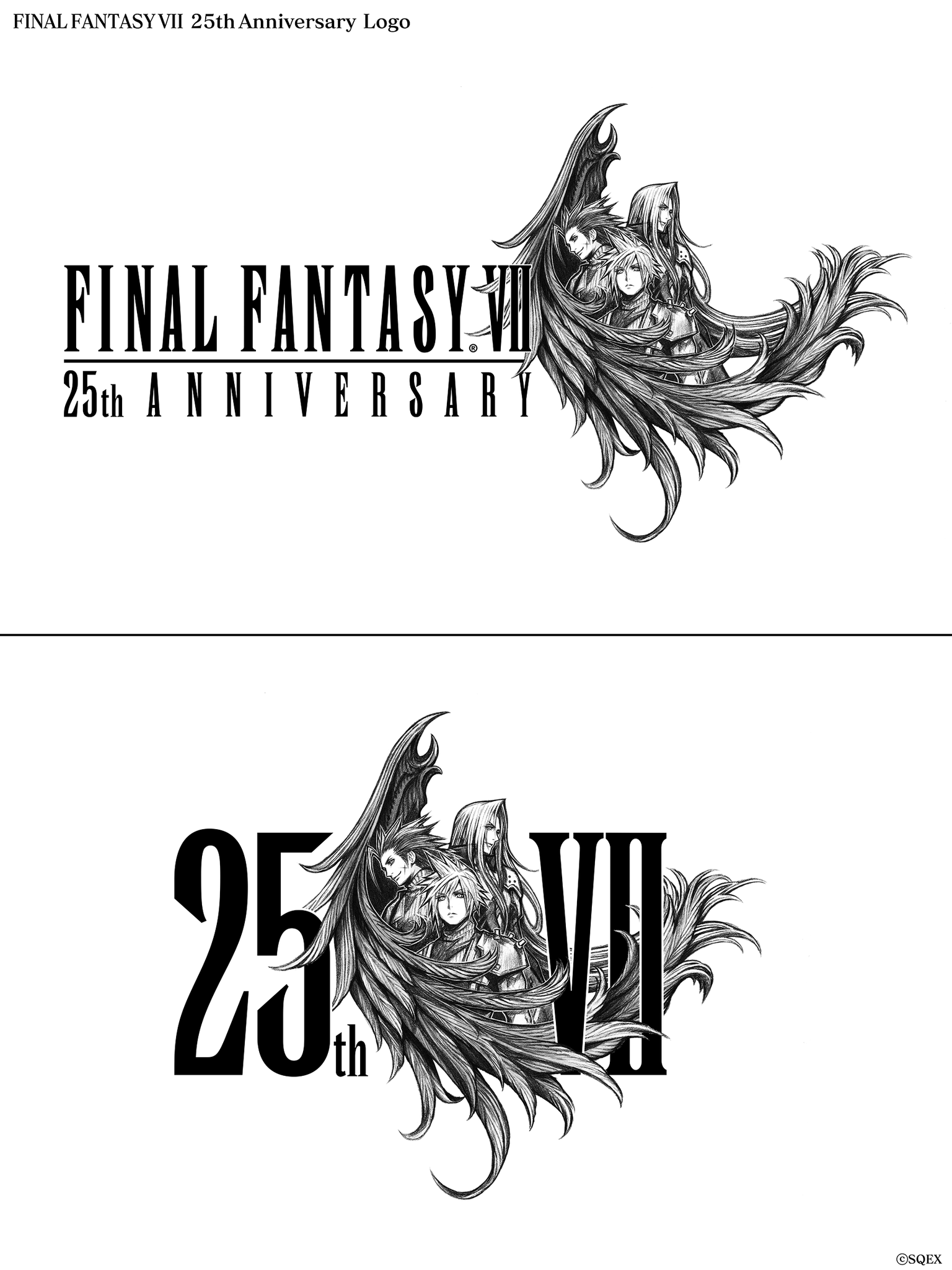 その他 FINAL FANTASY VII 25th ANNIVERSARY Plate FINAL FANTASY VII 25TH ANNIVERSARY PLATE | SQUARE ENIX Store
