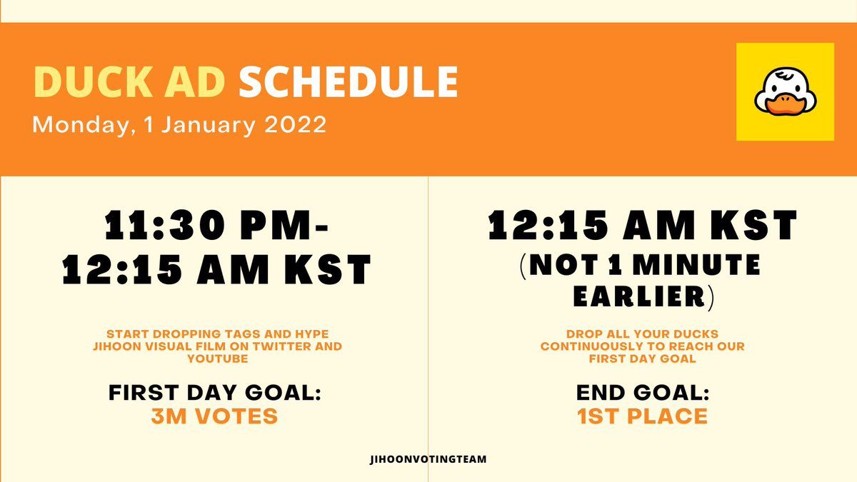 Jihoon_VT's tweet photo. [🎂] DUCKAD 

Aiurs and Teumes! ❤️‍🔥

1. Drop the tags while waiting for JIHOON’s visual film!
2. Duck Ad voting starts in 45 mins. Please follow the schedule on the poster. 

STRAIGHT TO JIHOON'S LANE
TREASURE JIKJIN VISUAL FILM
#THESECONDSTEP_CHAPTERONE 
#TREASURE_JIKJIN
#JIHOON https://t.co/7cg8yKTo29