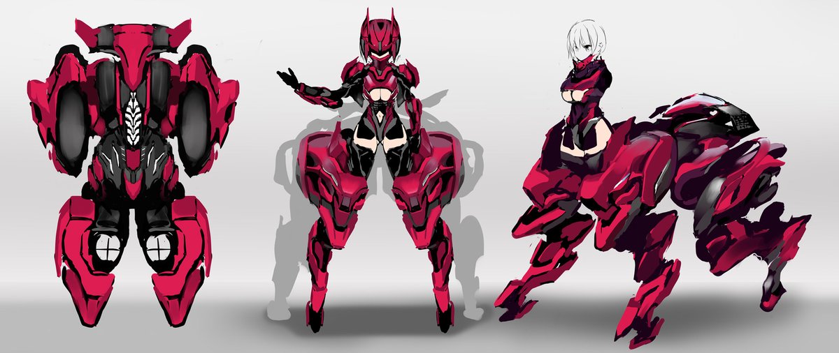 四脚獣型らくがき 