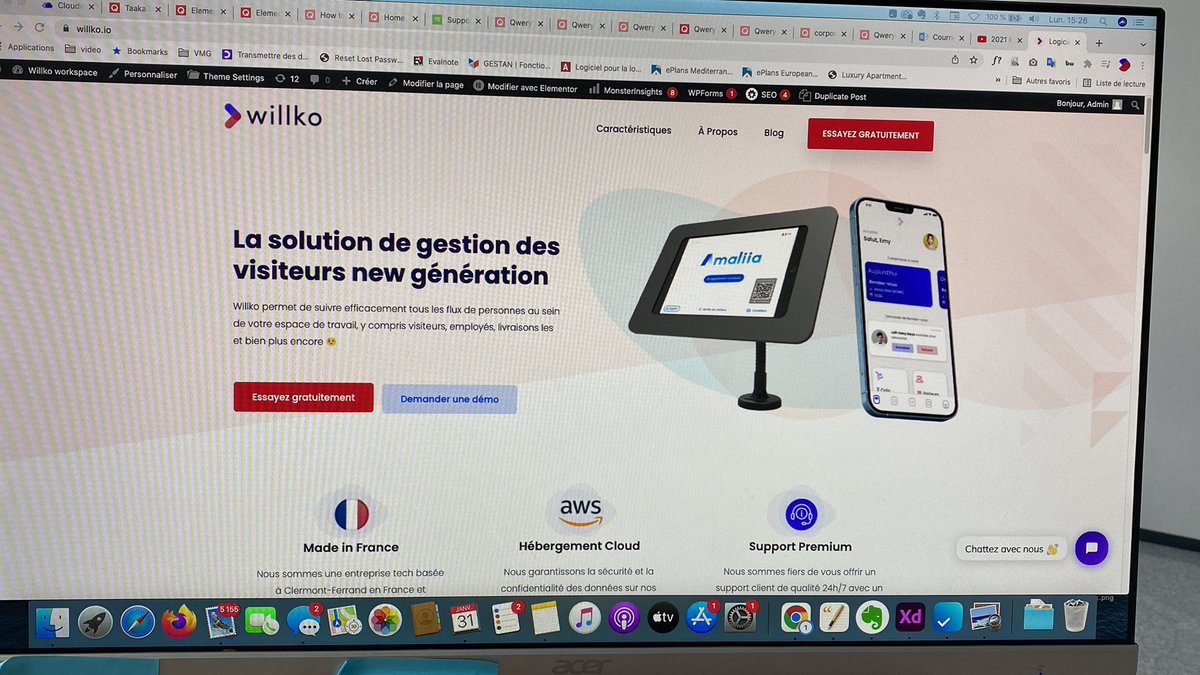 Le website de #Willko est online 🙂