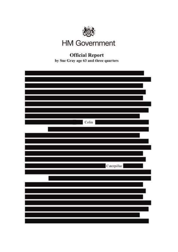 We’ve just received confirmation that the #SueGrayReport has been leaked. 

No comment from our defendant.